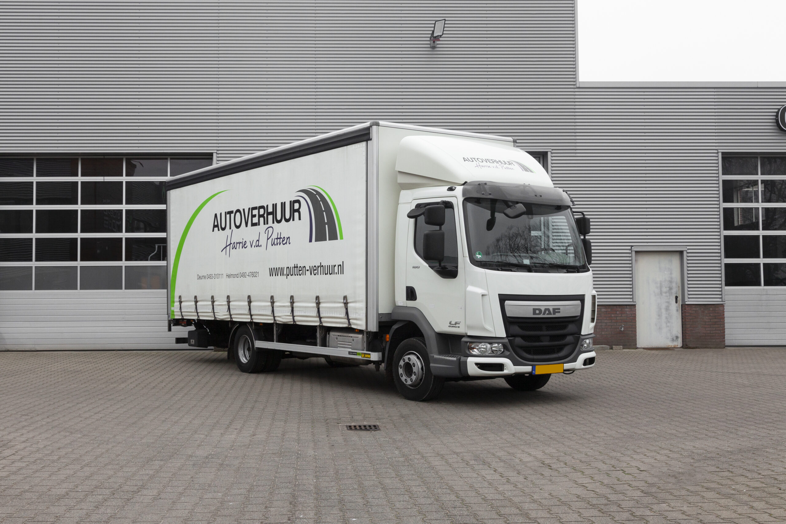 C1 vrachtwagen huren schuifzeil