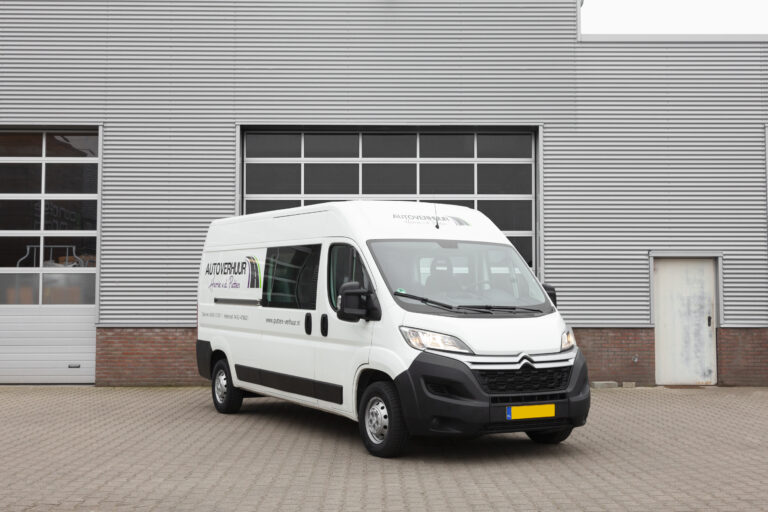 Citroën Jumper dubbele cabine 7 persoons bus huren