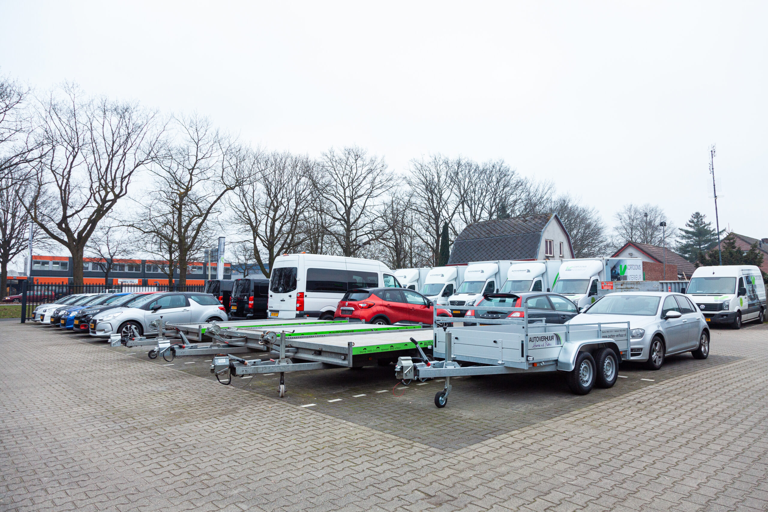 Aanhangwagen huren Deurne