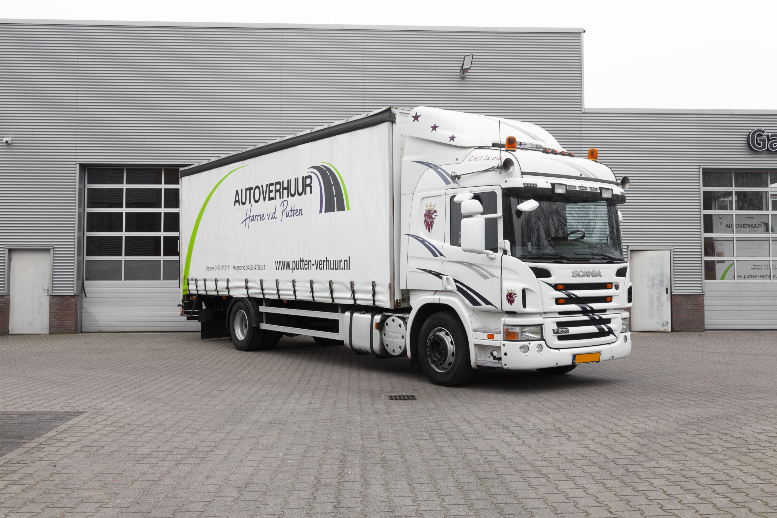 Vrachtwagen Scania huren